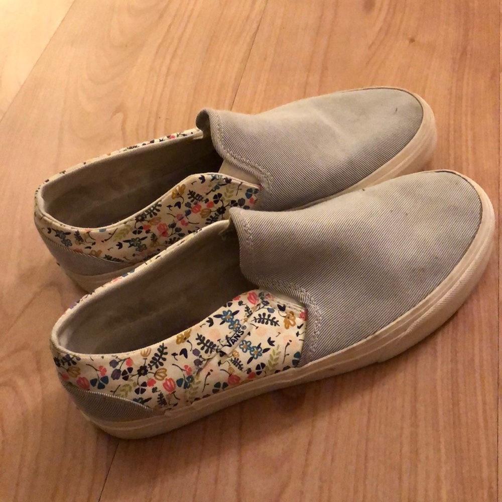 Floral vans